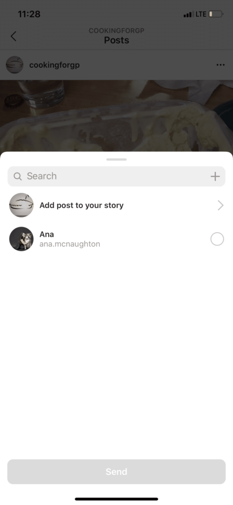 Instagram newsfeed posts to Stories