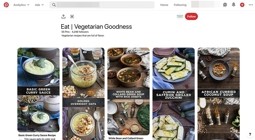 how to use text overlays on Pinterest