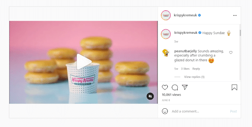 agorapulse content creation curation krispy kreme