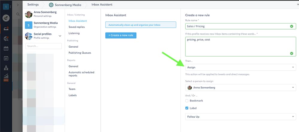 how to assign tasks for social media managers