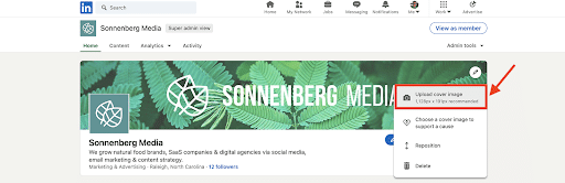 social media image sizes agorapulse linkedin company logo and cover image