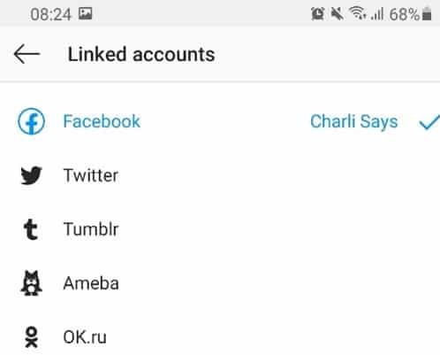 How to link your Instagram account to your Facebook Account