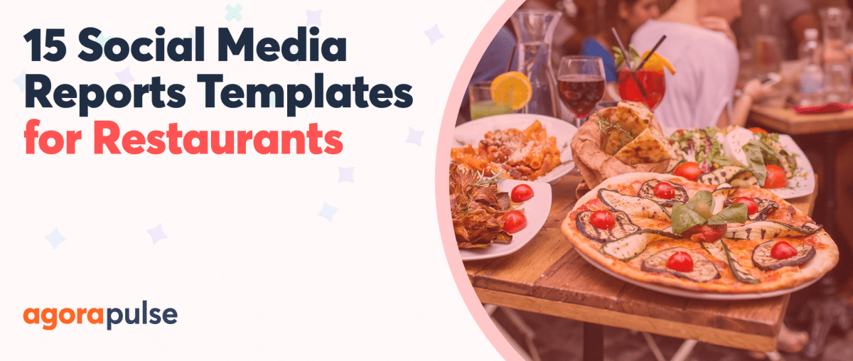 Feature image of 15 Social Media Reports Templates for Restaurants