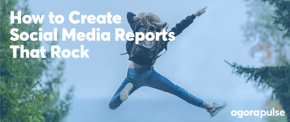 how to create social media reports header image