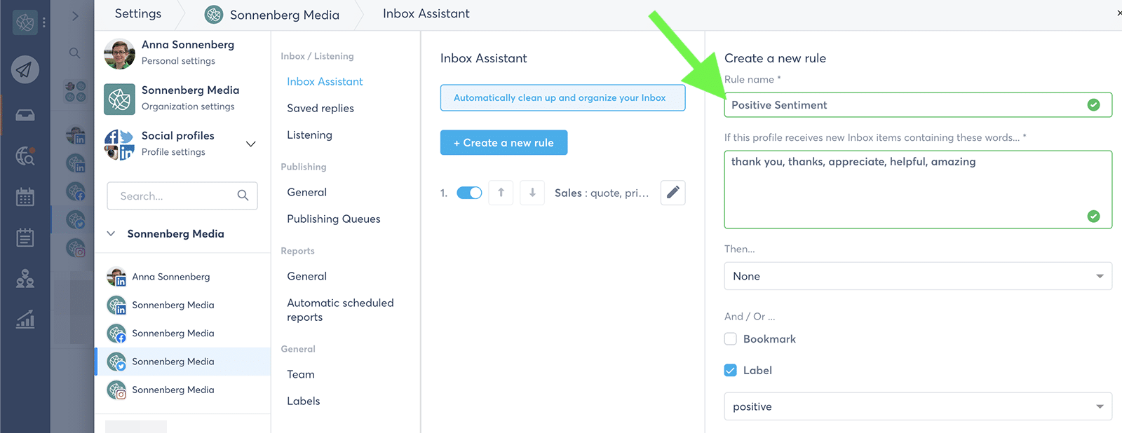 how to track customer sentiment automatically