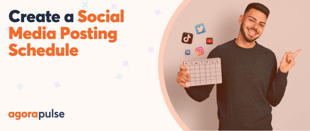 how to create a social media posting schedule