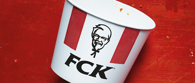 KFC's mistake works for it