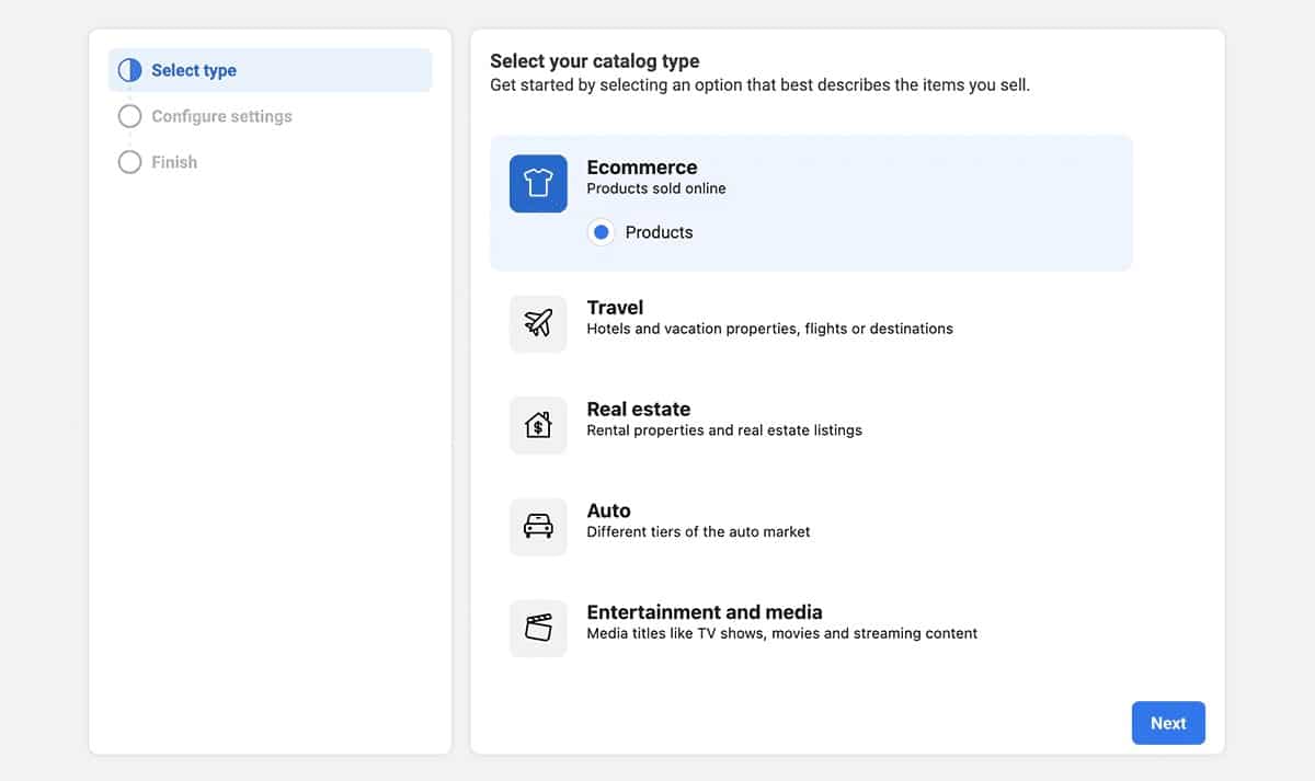 catalog type example for selling on instagram