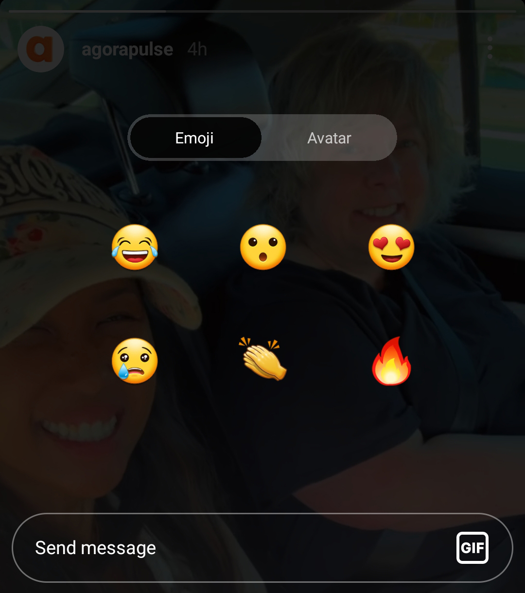 instagram emoji replies