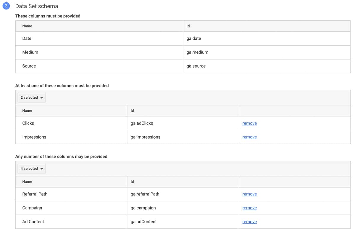 Google Analytics - ROI analytics data import 2