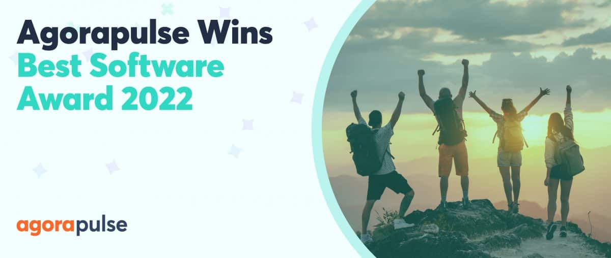 Agorapulse Wins Best Software Award 2022