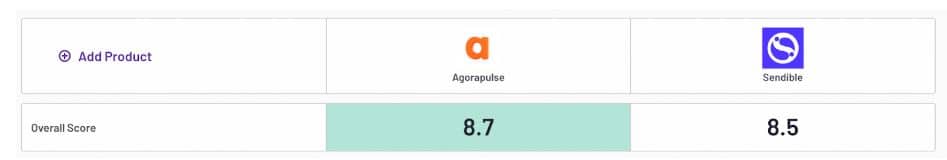 agorapulse vs sendible alternatives