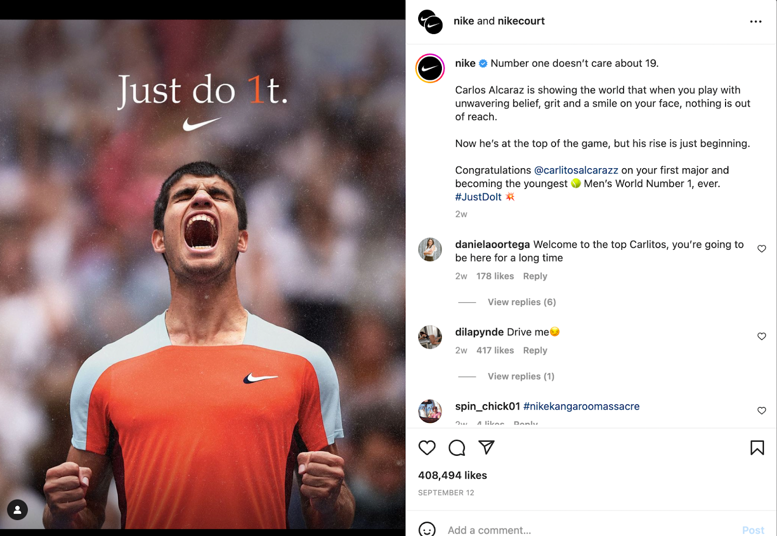 social media manager tips from nike