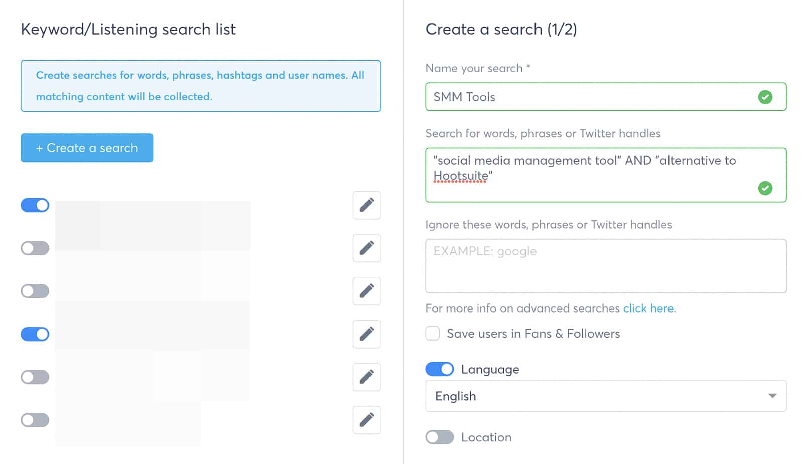 how to increase online sales - Agorapulse social listening search