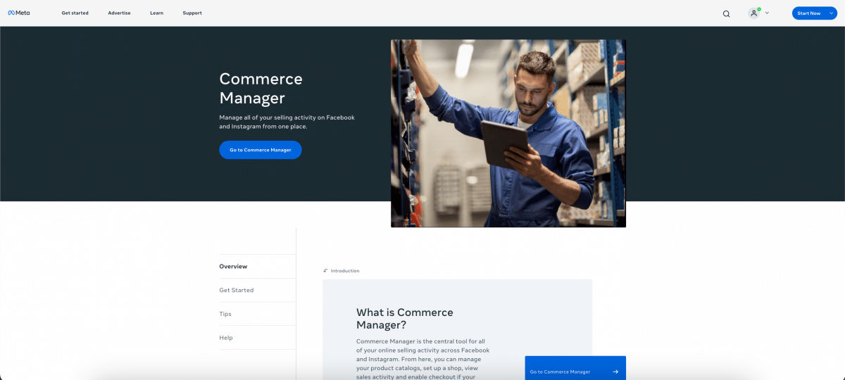 Facebook Commerce Manager