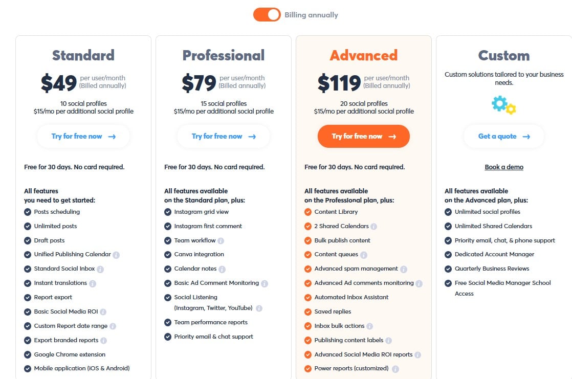 new agorapulse pricing plan