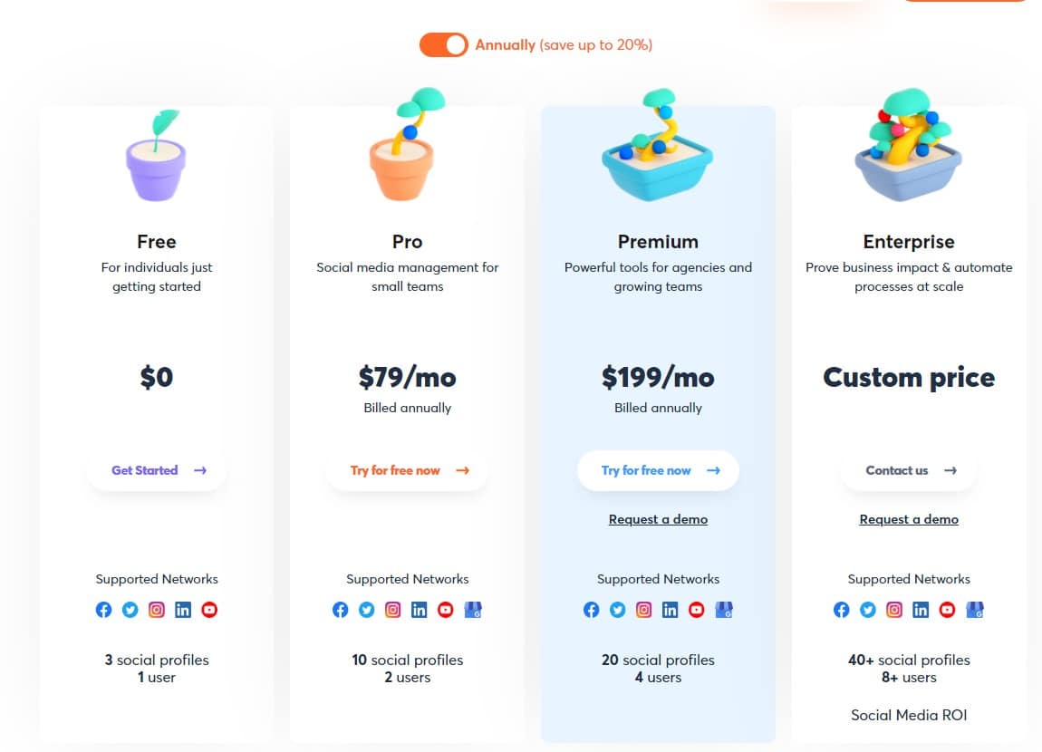 Agorapulse pricing