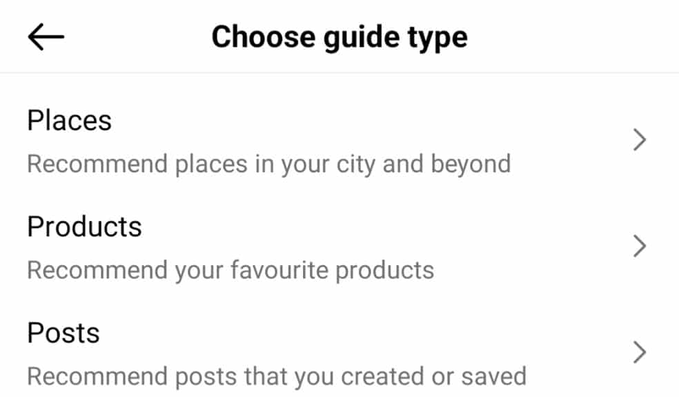 Instagram Guides