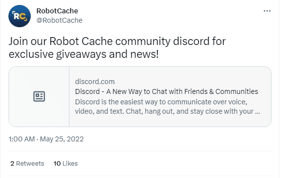 Giveaways to promote community engagement
