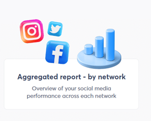 example of facebook social media report