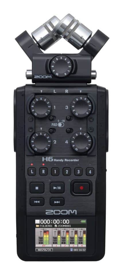 Zoom H6 product shot