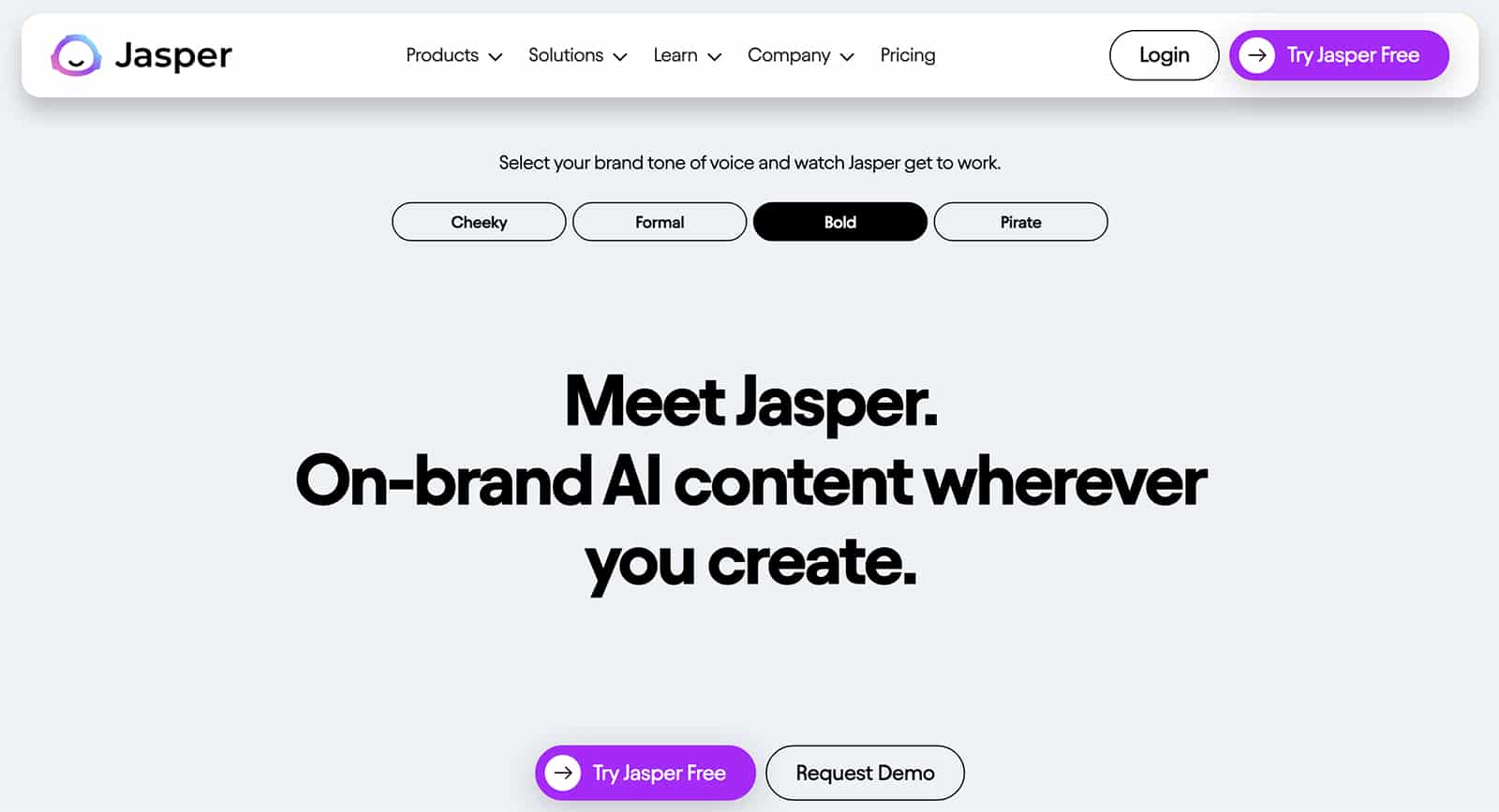 AI tools for marketers - Jasper