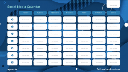 weekly social media calendar template3