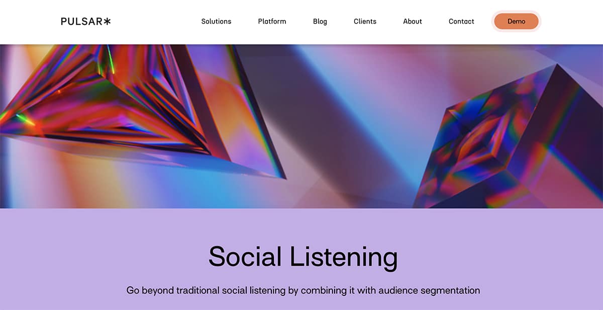 Pulsar social listening