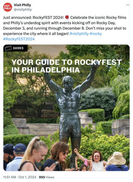 Visit Philly X post