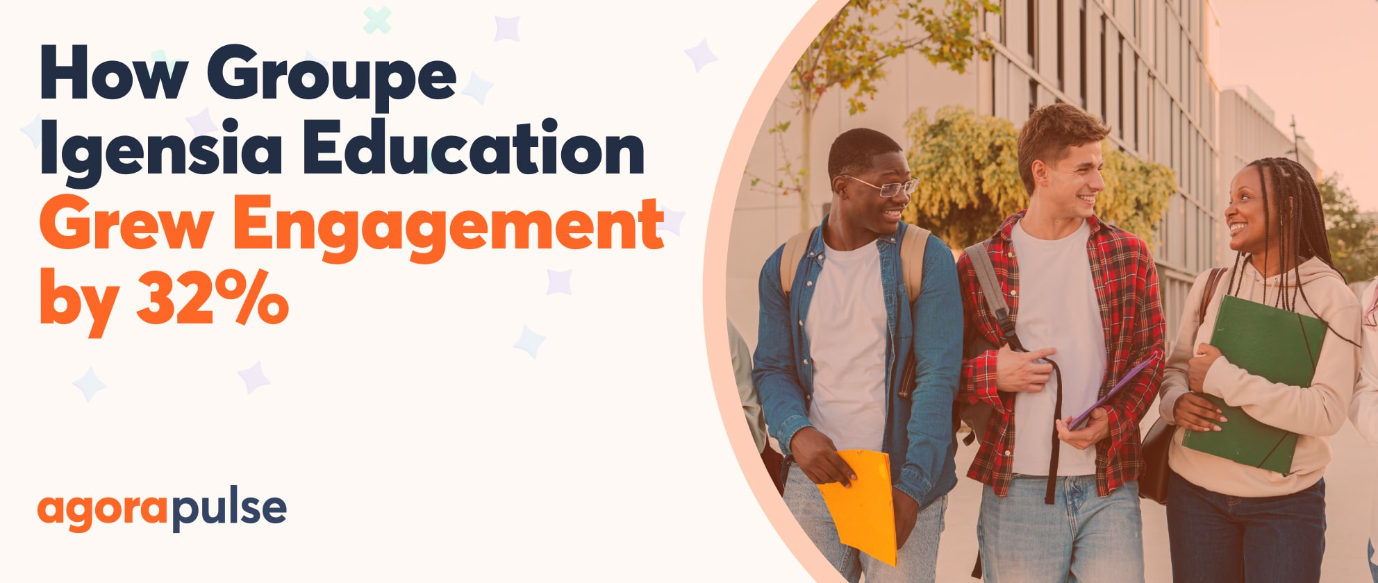 Feature image of How Groupe Igensia Education Grew Social Engagement by 32%
