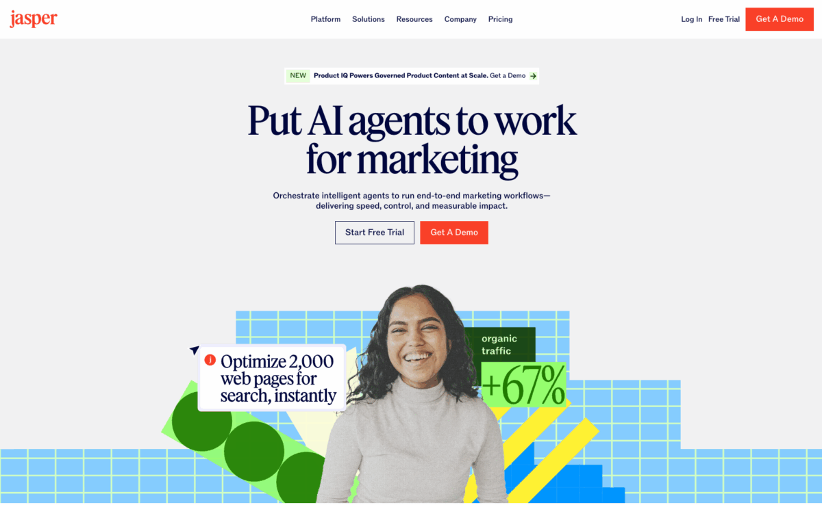 Jasper homepage