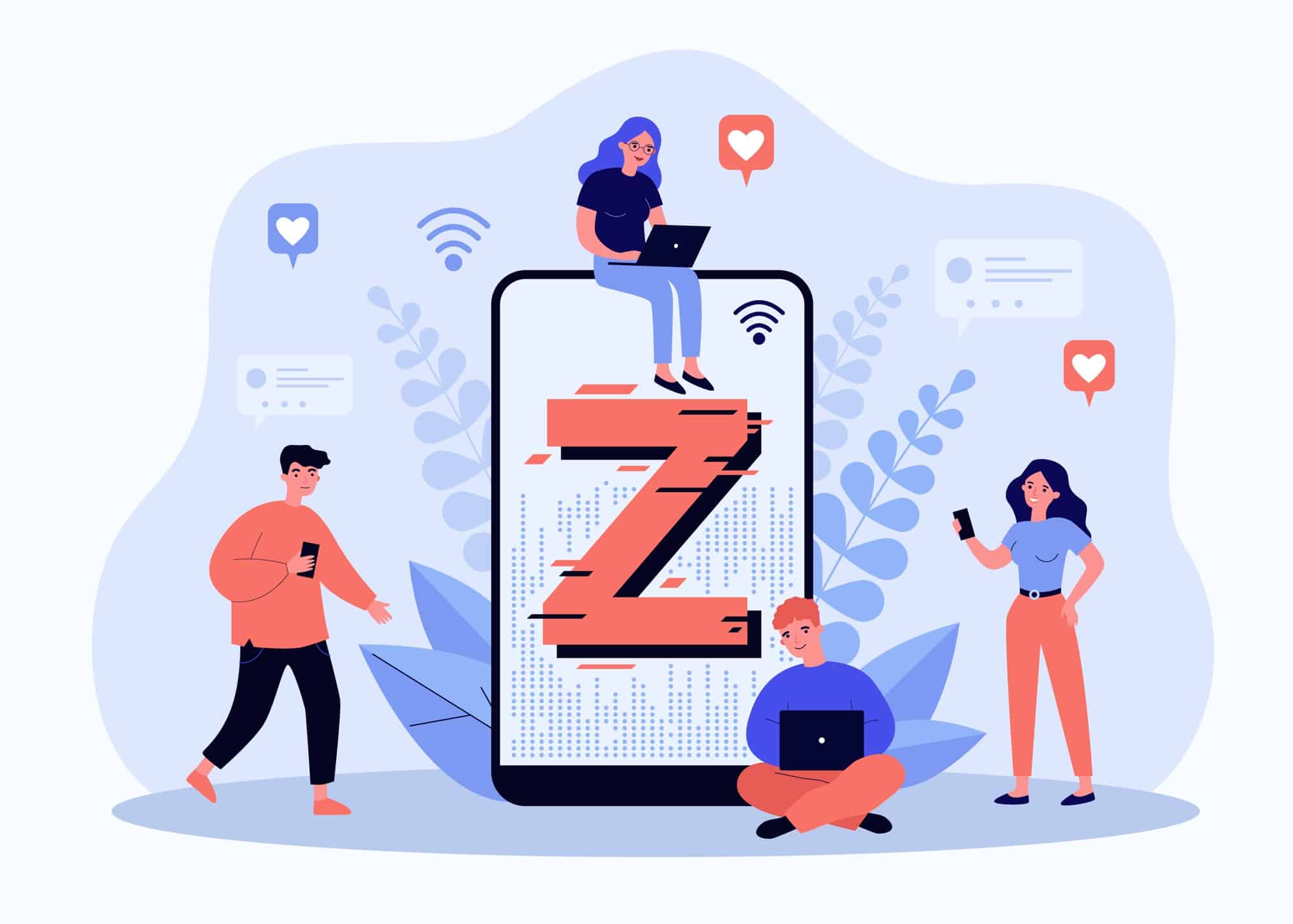 GenZ-Social-Media-Plattformen