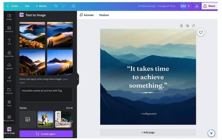Canva AI: Canva KI-Bilder mit Agorapulse veröffentlichen | Agorapulse
