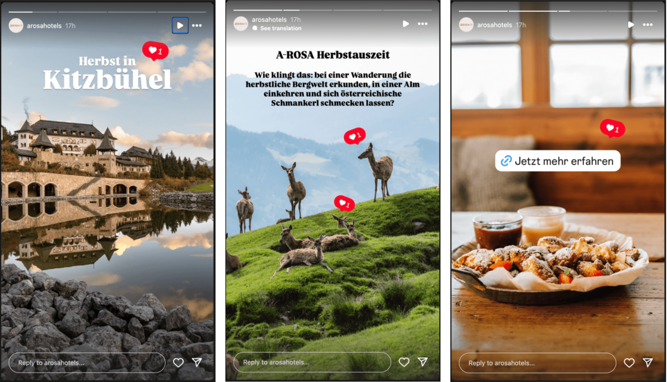 Inspiration für Social Media für Hotels