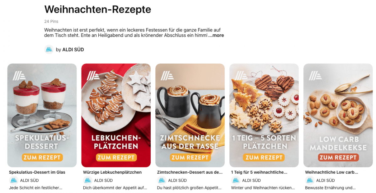 Aldi Pinterest