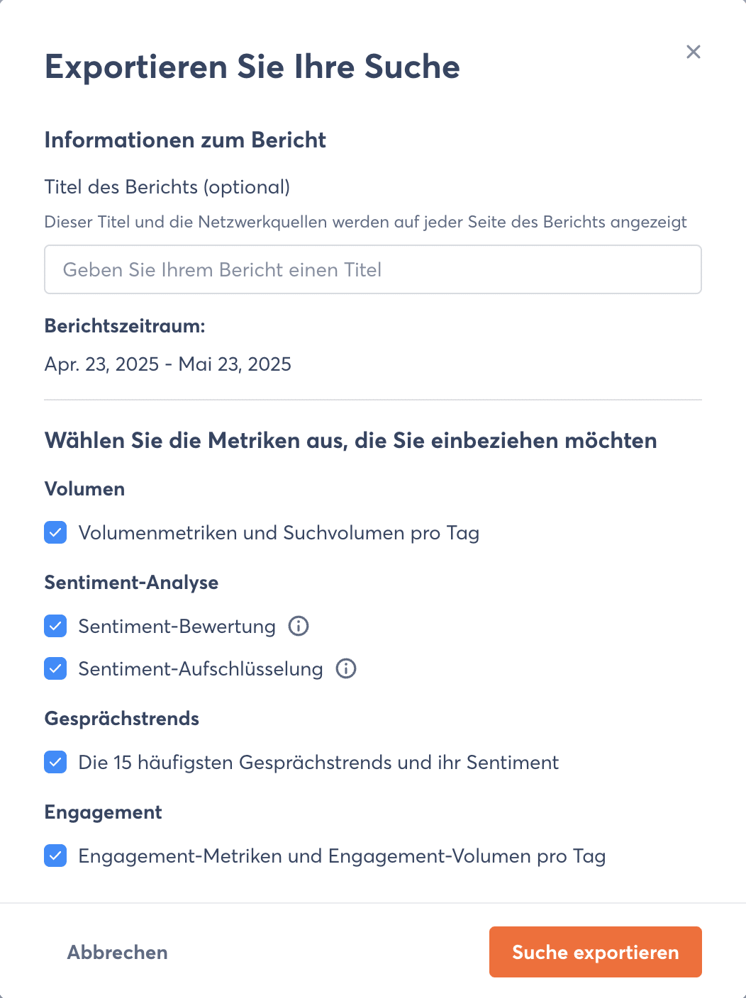 Reportingmöglichkeiten im Agorapulse-Dashboard