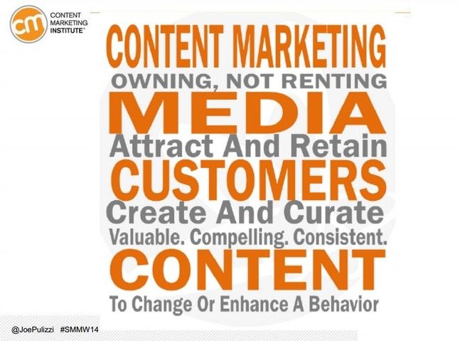 Define tu misión de marketing de contenidos