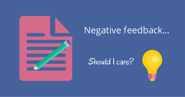 ¿Qué es Negative Feedback? ¿Me debería preocupar?
