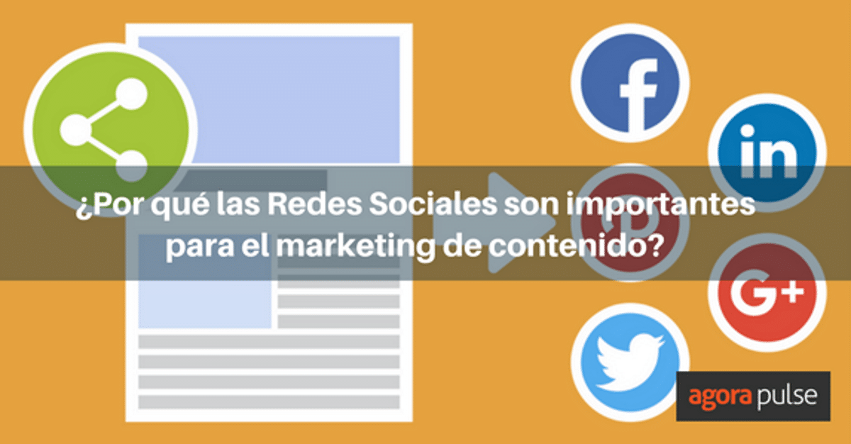 Feature image of Redes sociales y marketing de contenidos