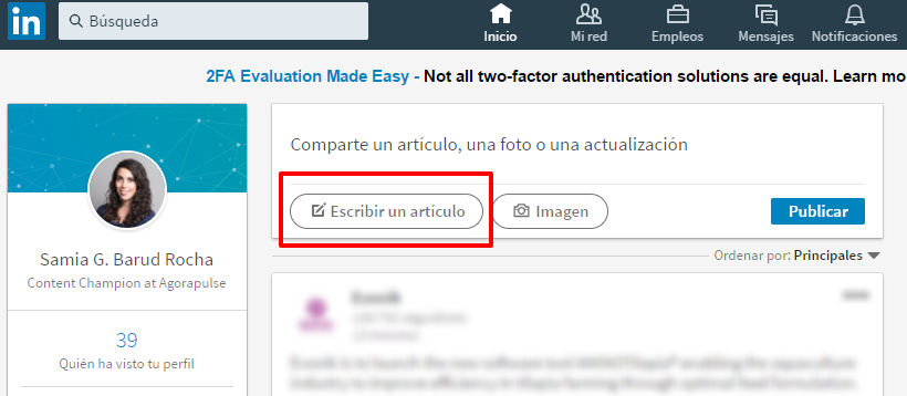 LinkedIn-Escribir-