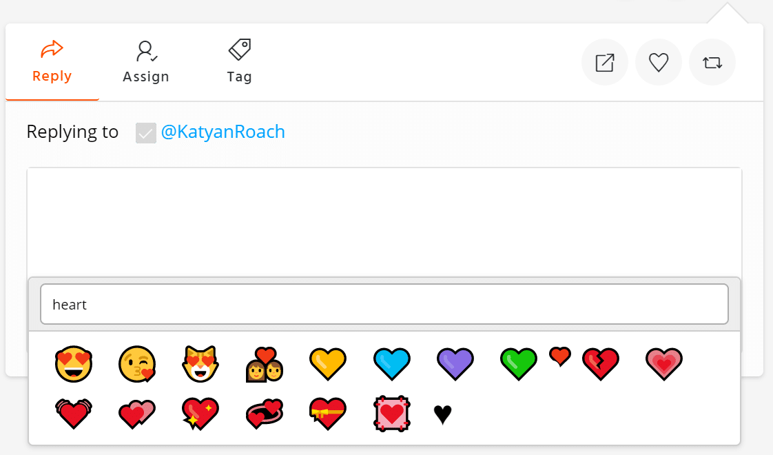 emoji picker tool