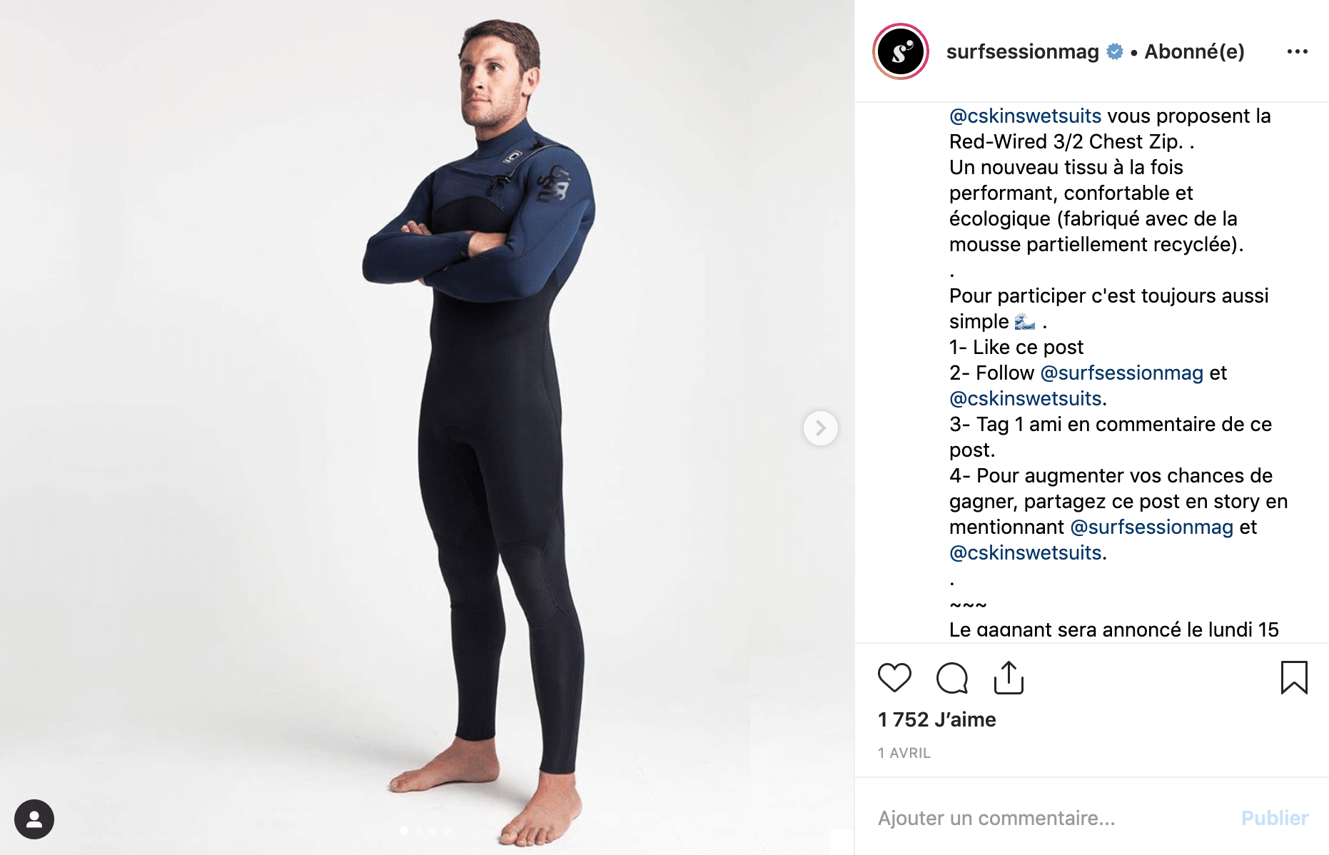 concours followers instagram
