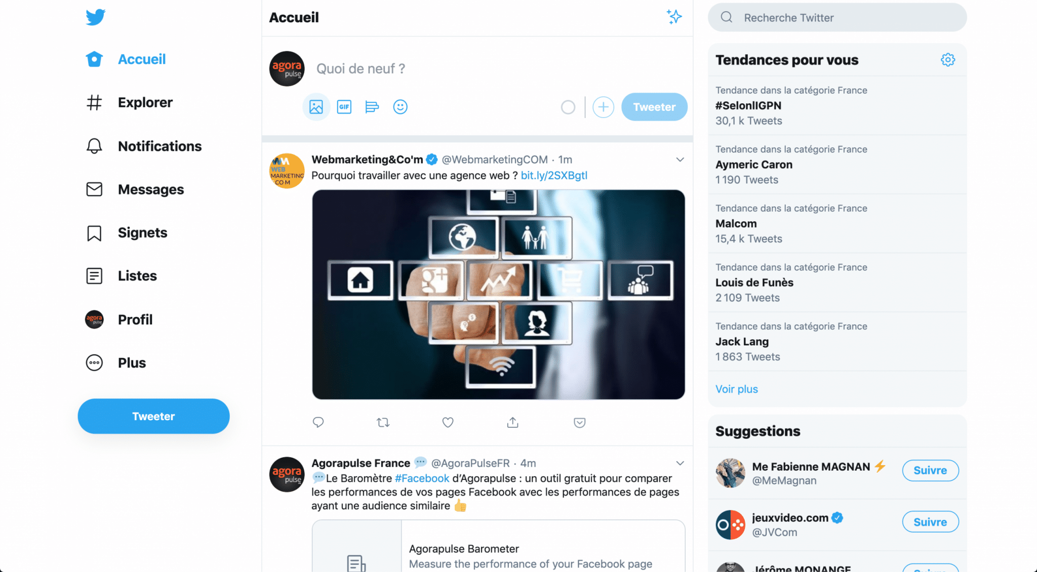 nouveau twitter desktop