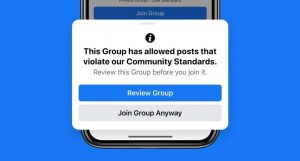 Facebook modération groupes