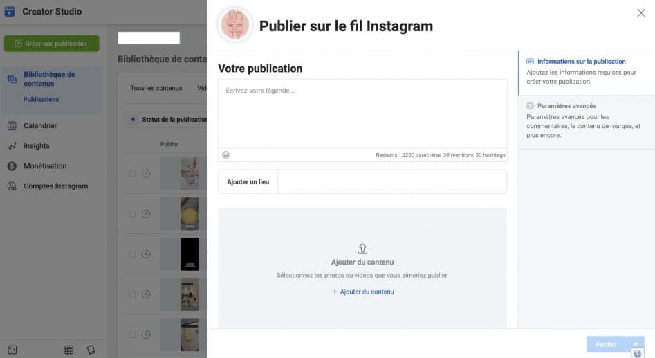Comment Programmer Une Publication Instagram
