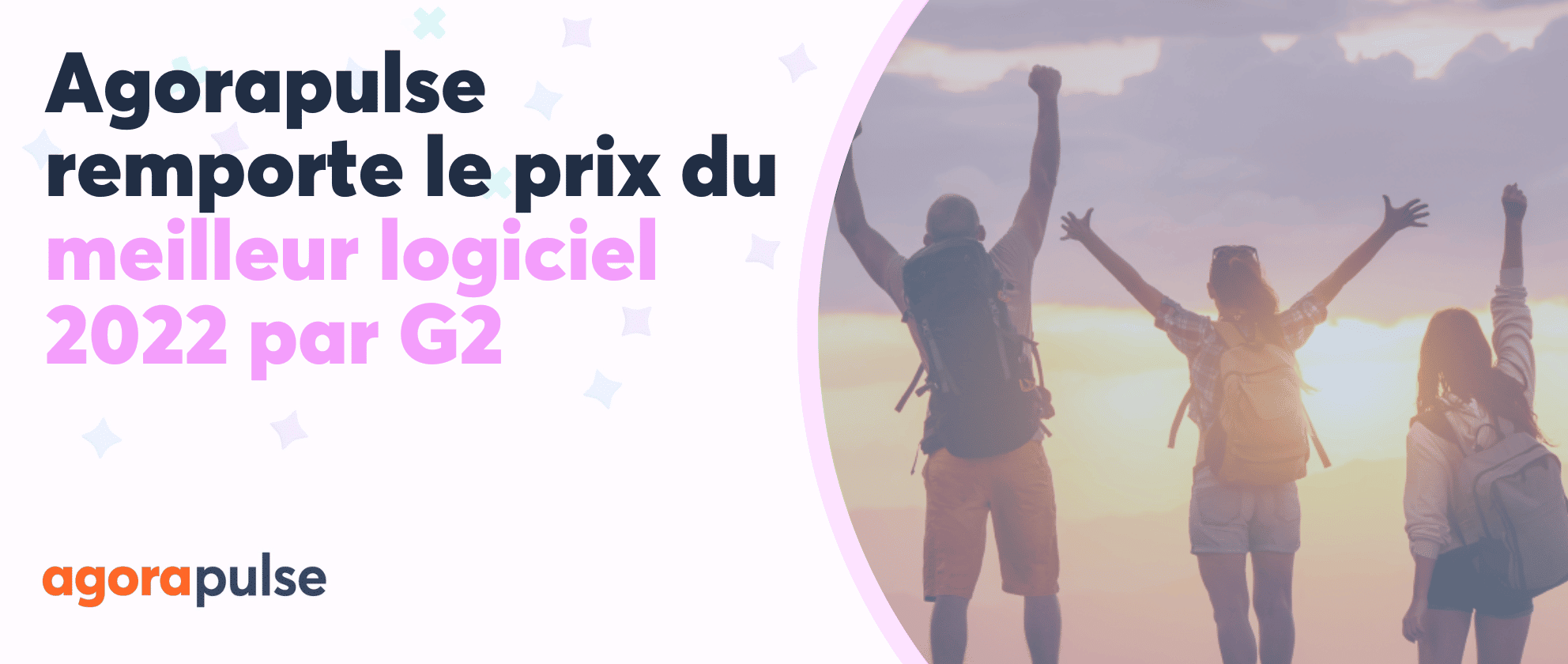 Agorapulse remporte le prix du meilleur logiciel 2022 par G2
