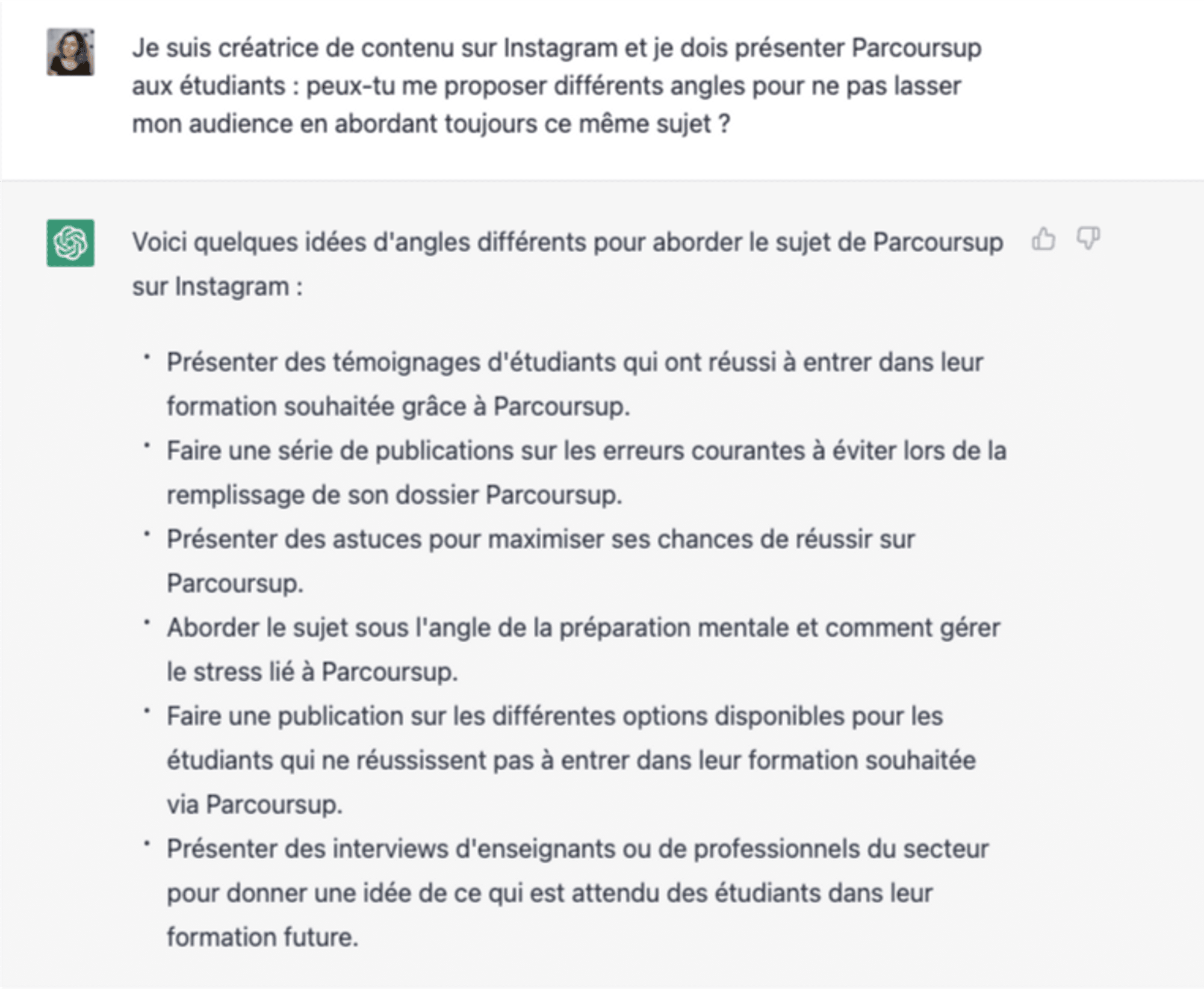 ChatGPT pour les créateurs de contenu