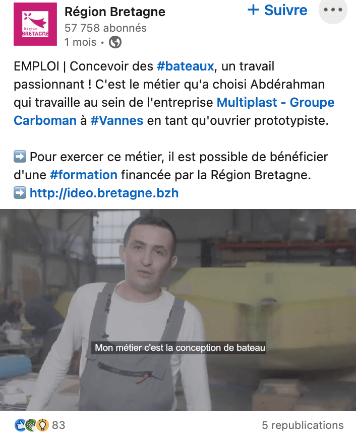 collectivité locale - Région Bretagne sur LinkedIn