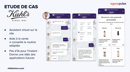 conversationnel Kiehl's