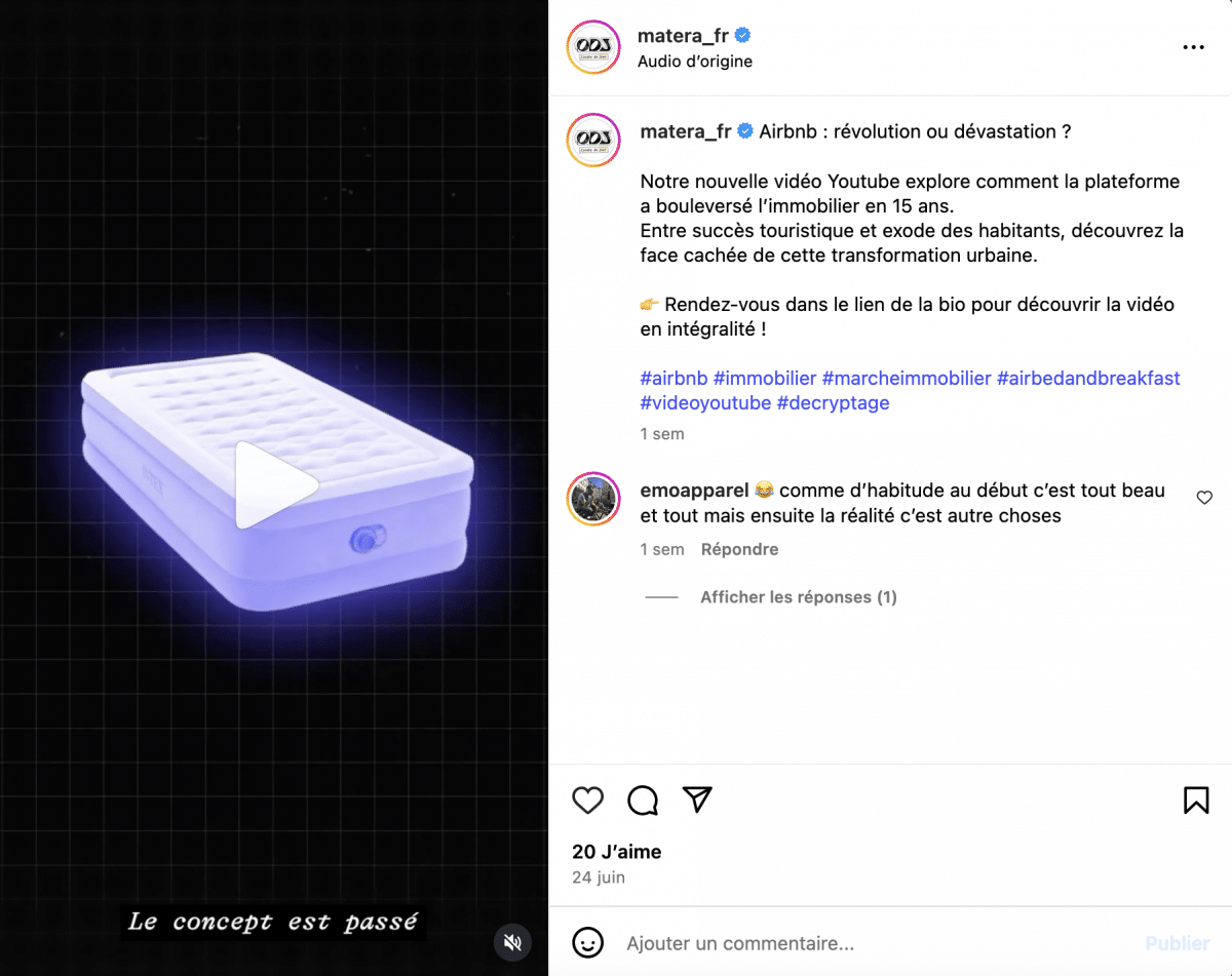 capture d'écran - Matera